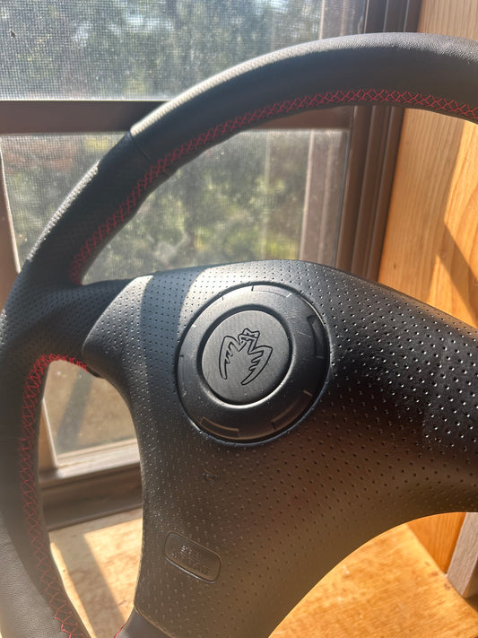 Steering Wheel Center Emblem - Toyota Celica / Corolla / Matrix